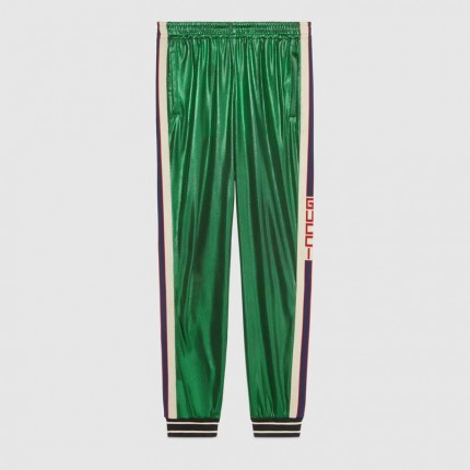 Gucci Oversize laminated jersey jogging pant 545654