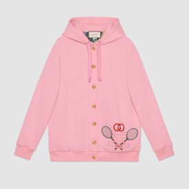 Gucci hooded sweatshirt with gucci Tennis 572808