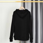 Gucci Hooded sweatshirt with GG apple print 610160 Black