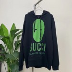 Gucci Manifesto oversize black sweatshirt ‎475374 