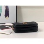 Gucci GG Marmont mini chain bag 546581 black