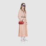 Gucci GG Marmont mini chain bag 546581 red