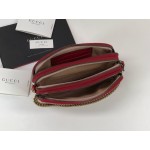 Gucci GG Marmont mini chain bag 546581 red