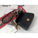 Gucci GG Marmont mini top handle bag 547260 black