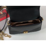 Gucci GG Marmont mini top handle bag 547260 black