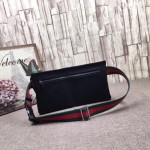 GUCCI Bum Bag Black Canvas GG black 28566