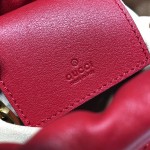 Gucci GG Marmont mini bucket bag red 575163