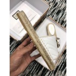 Gucci Leather espadrille sandal white 573028