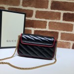 GG Marmont super mini bag 574969 black