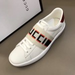 Gucci stripe leather sneaker 523469 white