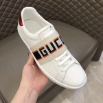 Gucci stripe leather sneaker 523469 white