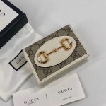 Gucci Horsebit 1955 card case wallet 621887 9761