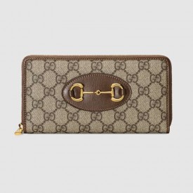 Gucci Horsebit 1955 zip around wallet 621889 9761