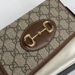 Gucci Horsebit 1955 zip around wallet 621889 9761