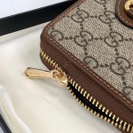 Gucci Horsebit 1955 zip around wallet 621889 9761