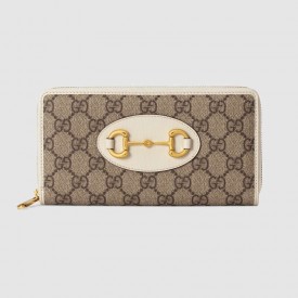 Gucci Horsebit 1955 zip around wallet 621889 9761