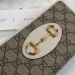 Gucci Horsebit 1955 zip around wallet 621889 9761