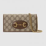 Gucci Horsebit 1955 card case wallet 621892 8563