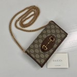 Gucci Horsebit 1955 card case wallet 621892 8563