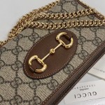 Gucci Horsebit 1955 card case wallet 621892 8563