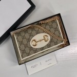 Gucci Horsebit 1955 card case wallet 621892 9761