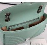 Gucci GG Marmont small shoulder bag 443497 3926 Green 