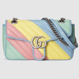 Gucci GG Marmont small shoulder bag 443497 3967 Multicolored 