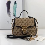 Gucci GG Marmont mini top handle bag 583571 9772