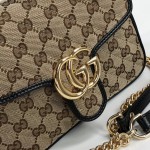 Gucci GG Marmont mini top handle bag 583571 9772