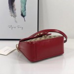 Gucci GG Marmont mini top handle bag 583571 red