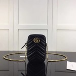 Gucci GG Marmont mini bag 598597 Black