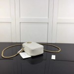 Gucci GG Marmont super mini bag 598597 White