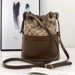 Gucci Horsebit 1955 bucket bag brown 602118 2363