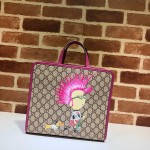 Children's GG punk print tote bag 605614