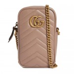 Gucci GG Marmont mini bag 598597 Pink