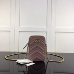 Gucci GG Marmont mini bag 598597 Pink