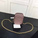 Gucci GG Marmont mini bag 598597 Pink