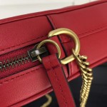 Gucci GG Marmont mini bag 598597 Red