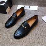 Gucci Jordaan leather loafer black 404069