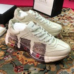 Gucci Rhyton leather sneaker with tigers 576050