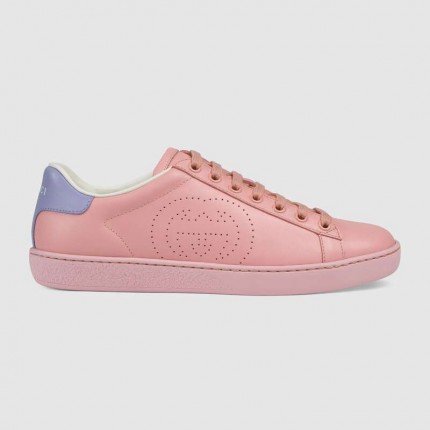 Gucci Ace sneaker with Interlocking G 598527 pink