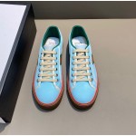 Gucci Tennis 1977 sneaker blue cotton 606111