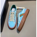 Gucci Tennis 1977 sneaker blue cotton 606111