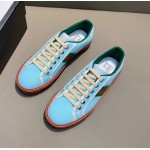 Gucci Tennis 1977 sneaker blue cotton 606111