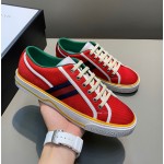 Gucci Tennis 1977 sneaker red 606111