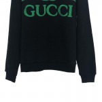 Gucci Oversize sweatshirt with Gucci logo black 469250