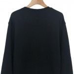 Gucci Oversize sweatshirt with Gucci logo black 469250