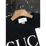 475374 Gucci Hooded sweatshirt with Interlocking G black