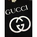 475374 Gucci Hooded sweatshirt with Interlocking G black