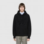 Gucci Hooded sweatshirt with Gucci Tennis black 560502